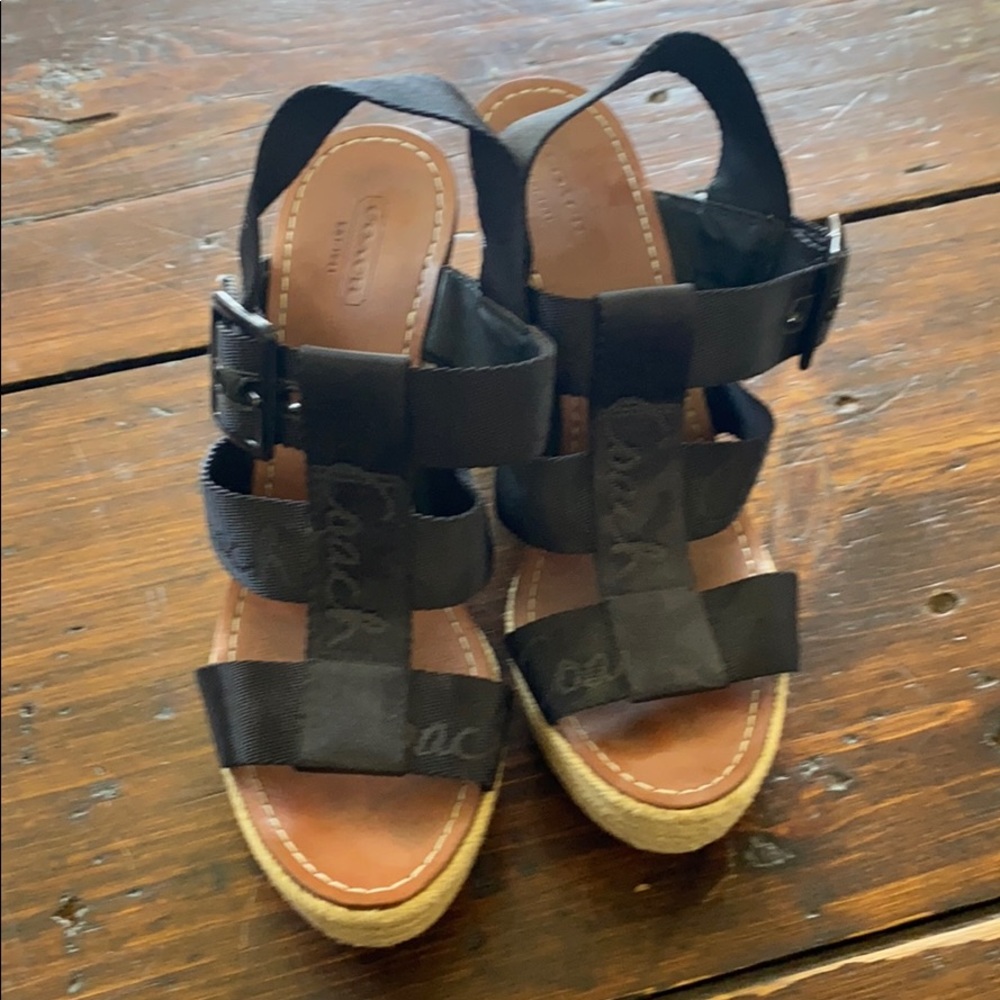 Coach wedges